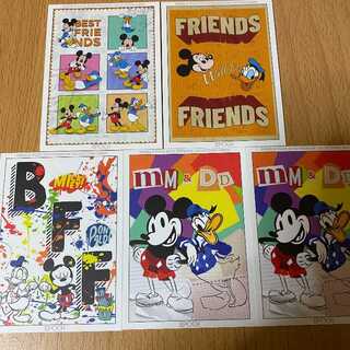 ドナルドダック90周年プレミアムコレクションカード ミッキードナルド5枚セット