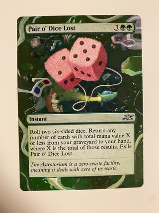 ペアダイスロスト/Pair o' Dice Lost　拡張アート