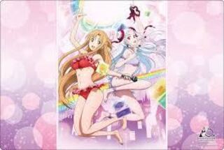 ソードアートオンライン アスナ ユナ ラバーマット プレイマット