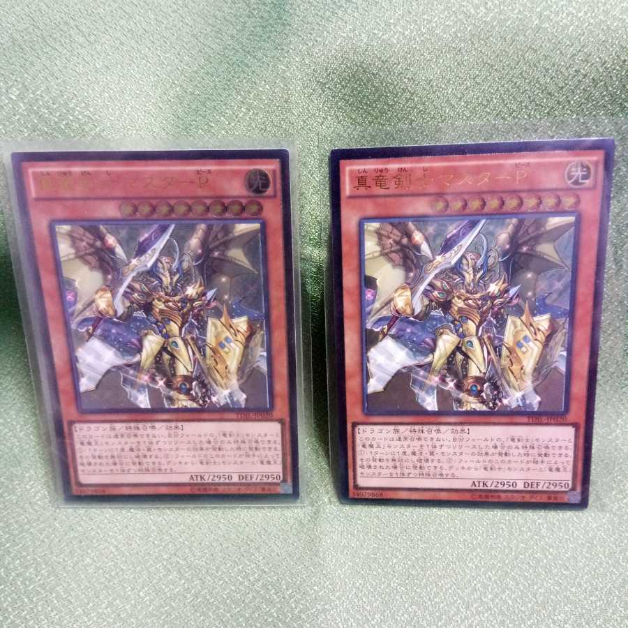 真竜剣士マスターP　レリーフ2枚