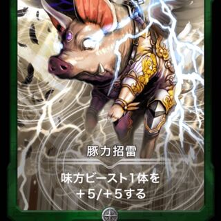 豚力招雷　2枚セット