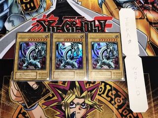 青眼の白龍 EX 2期ver ウルトラ 3枚セット てら