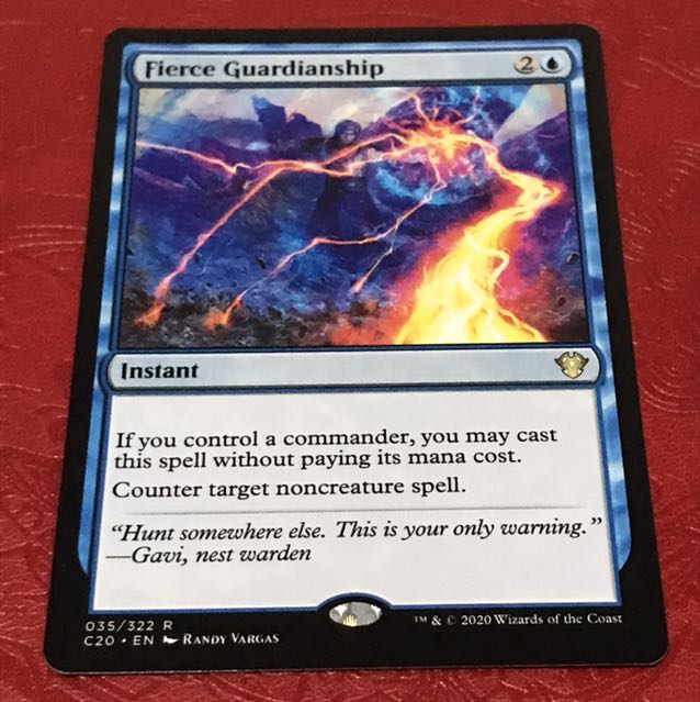 mtg 激情の後見 英語1枚