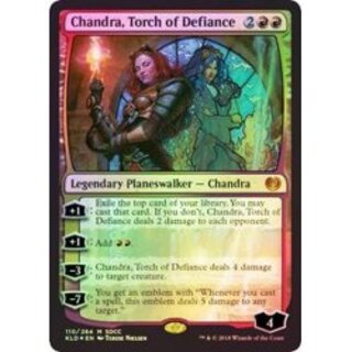 [EX+](FOIL)(2018)Chandra, Torch of Defiance/Chandra, Torch of Defiance [English] [SDCC
