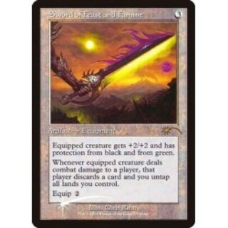 [EX+](FOIL)Sword of Feast and Famine/Sword of Feast and Famine [English] [Judge Promos