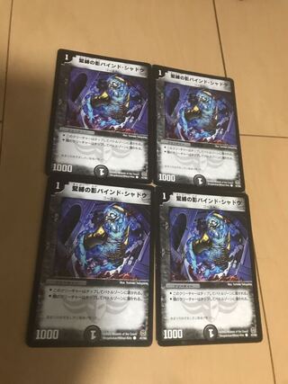 緊縛の影バインド・シャドウ4枚　旧枠