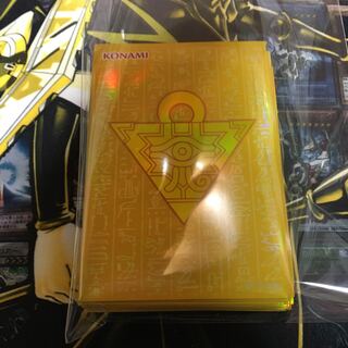 【千年パズル・スリーブ】千年パズル 金 公式スリーブ 55枚　ほぼ未使用