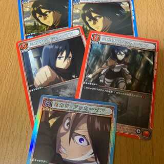 R ミカサ・アッカーマン+おまけ4枚