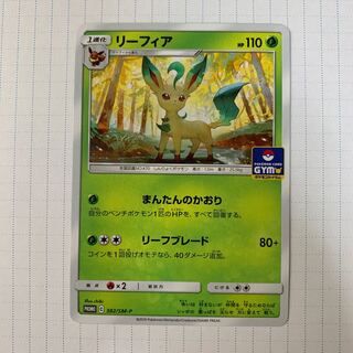 グレイシア　リーフィア　ポンチョ ポンチョを着たイーブイ (グレイシア) (未開封) 143/SM-P