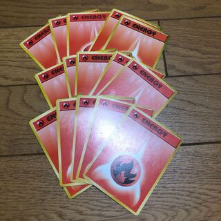 ポケモンカード旧裏　炎エネルギー