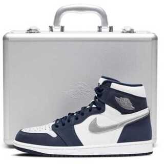 Nike Air Jordan 1 Retro High OG CO.JP "Midnight Navy"(2020)(ブリーフケース付き) 26.5cm