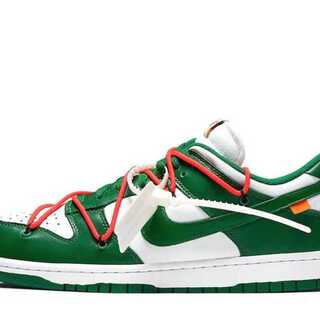 オフホワイト × ナイキ ダンク ロー "ホワイト/パイン グリーン" 28.5cm