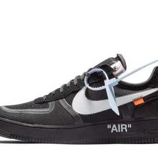 Off Ho Wight x Nike Air Riryoku1 Low "Black" 27cm