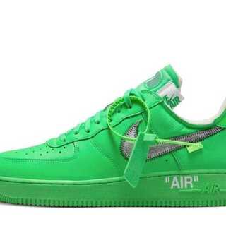 Off Ho Wight x Nike Air Riryoku 1 Low "Brooklyn/Light Green Spark" 28.5cm