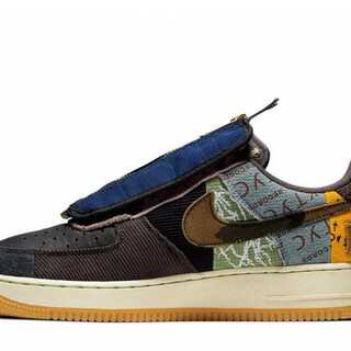 トラヴィス・スコット × ナイキ エアフォース1 ロー カクタス ジャック 26.5cm