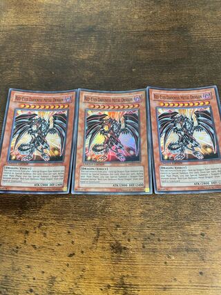 レッドアイズ・ダークネスメタルドラゴン　英語版スーパー