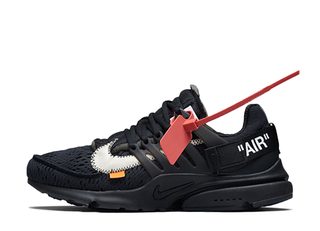 オフホワイト×ナイキ エアプレスト "ブラック" ブラック/ホワイト/コーン 27cm