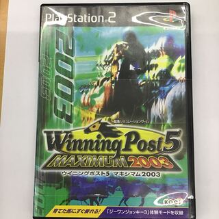 PS2 ウイニングポスト5 マキシマム2003