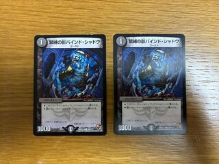 デュエル・マスターズ　緊縛の影バインドシャドウ　2枚