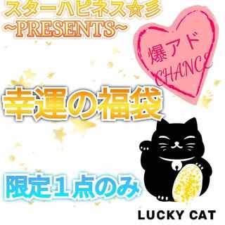 幸運の福袋 スターハピネス☆彡✕LUCKY CAT コラボPRESENTS 月1点限り