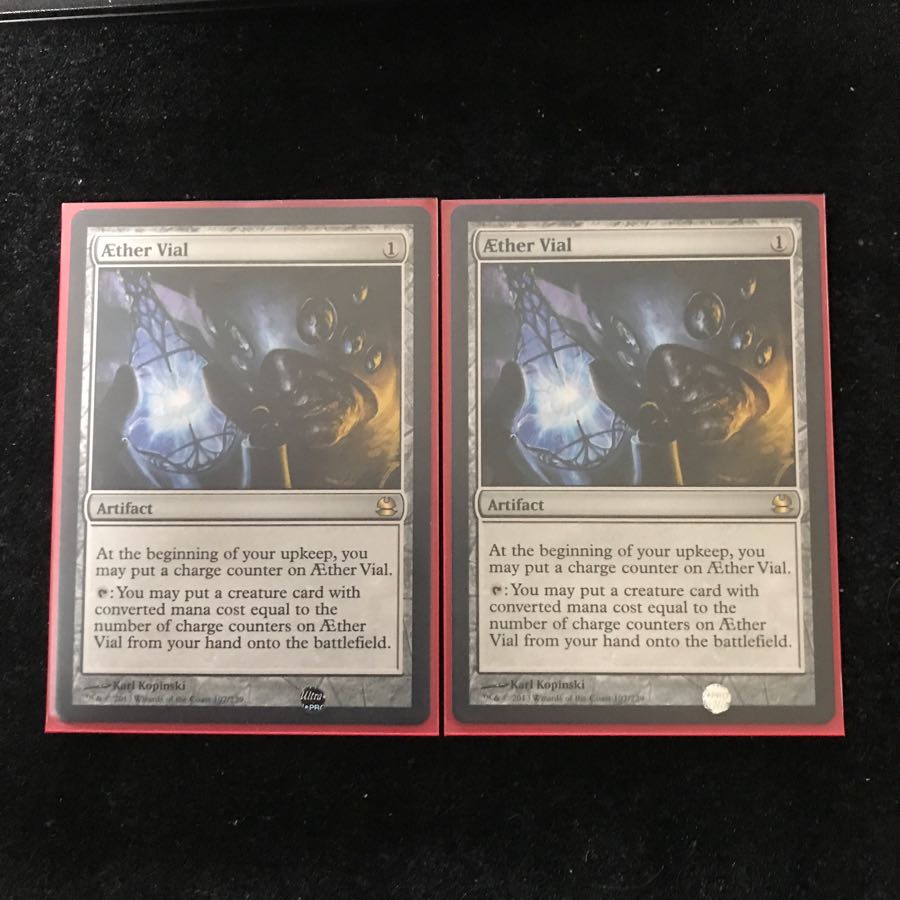 【ちこう様専用】霊気の薬瓶/Aether Vial MMA 英 2枚