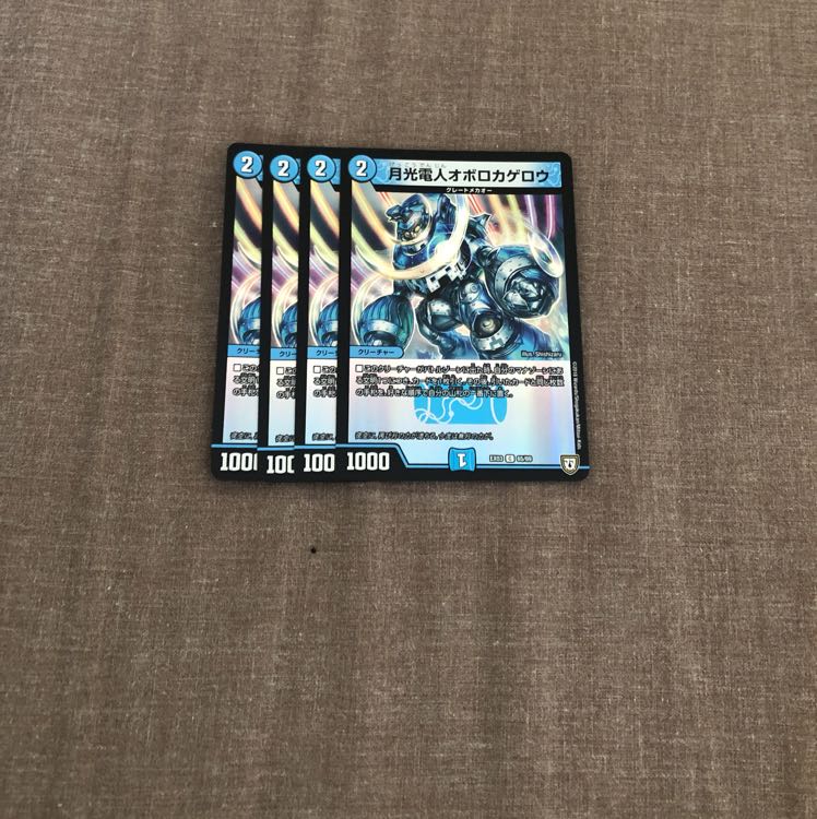 オボロカゲロウ 4枚