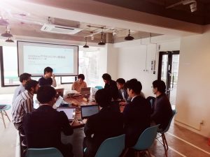アクセシビリティ勉強会の様子。
