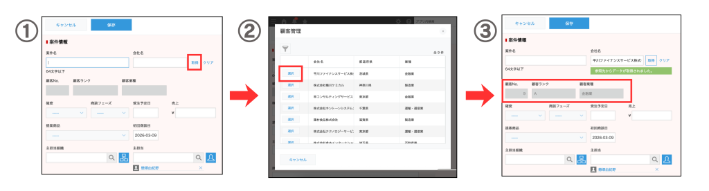ルックアップの使い方のイメージ