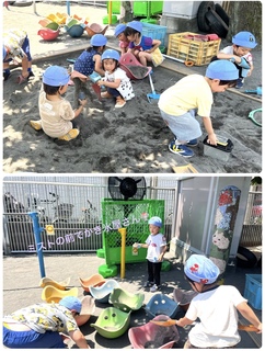 暑い日の遊び☀️