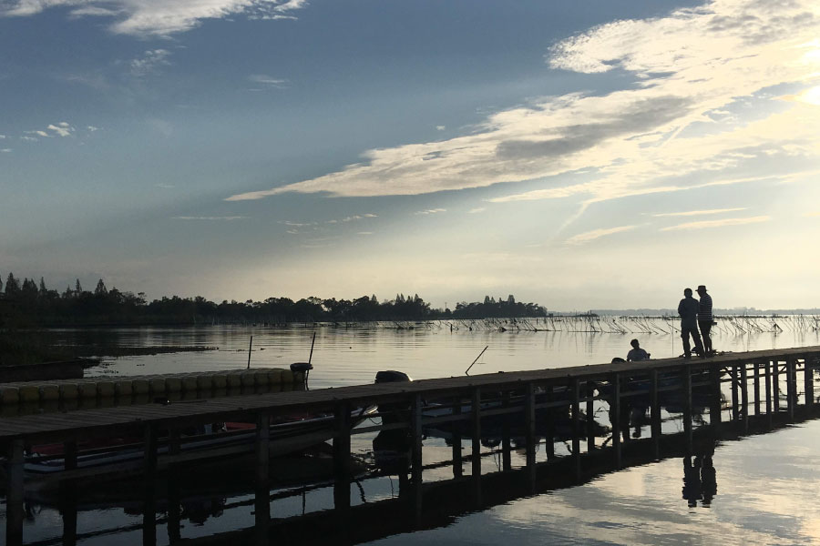 琵琶湖の風景