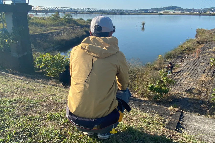 水野さんと長良川