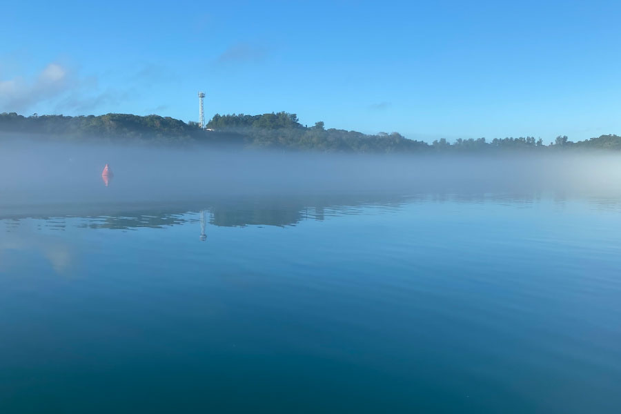 釣り場の風景