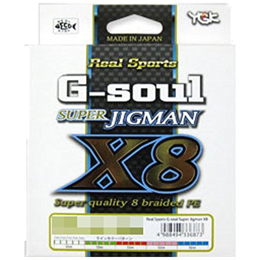 YGKよつあみ G-soul SUPER JIGMAN X8 1.2号/25lb