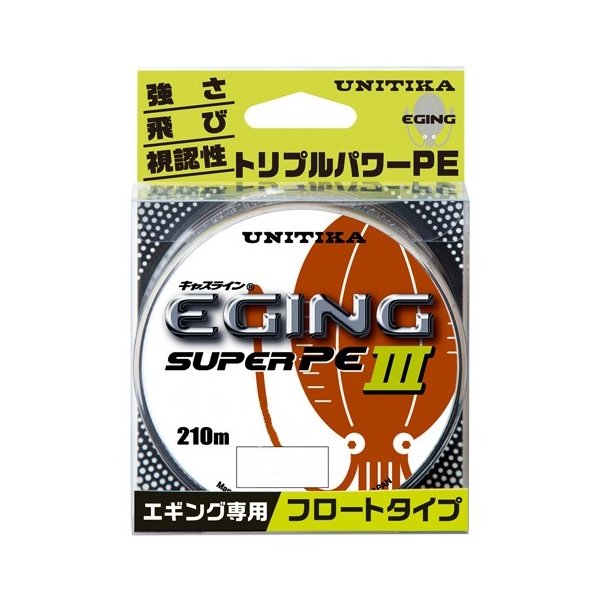 Unitika キャスライン エギングスーパーpe 0 6号 8 0lb アングラーズ 釣果360万件の魚釣り情報サイト