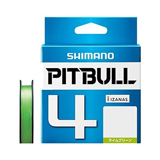 SHIMANO PITBULL 4 0.6号/12.5lb(ライムグリーン)