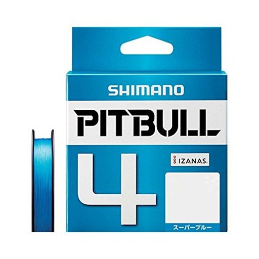SHIMANO PITBULL 4 0.8号/17.8lb(スーパーブルー)
