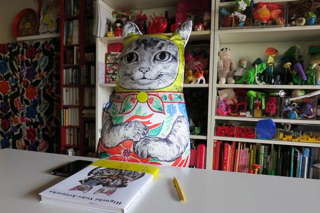 電話で取り置き有り? ”ヒグチユウコ”新刊”ふたりのねこ”発売記念