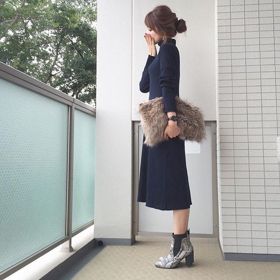 今年大流行のパイソン柄