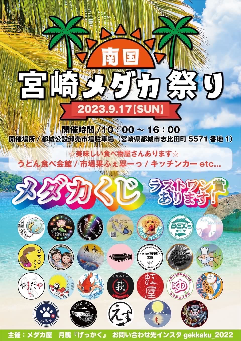 南国宮崎メダカ祭り | 都城市イベント情報集約サイト