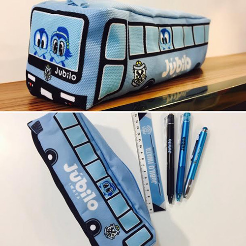 ジュビロバス ペンケース紹介 ブログ Jubilog ジュビロ磐田 Jubilo Iwata
