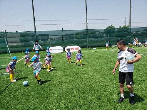 ジュビロ磐田幼児合同スポーツ教室