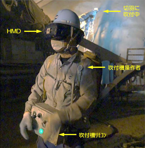T-iROBO Remote Shotcreting