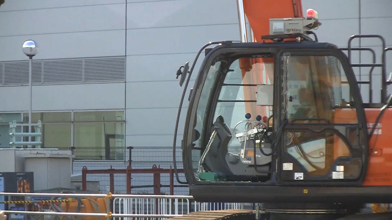 バックホー自律運転システム