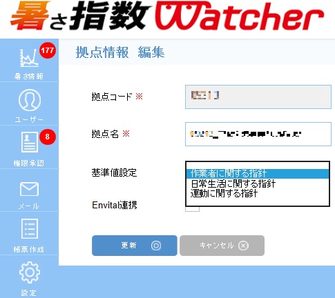 暑さ指数ウォッチャー