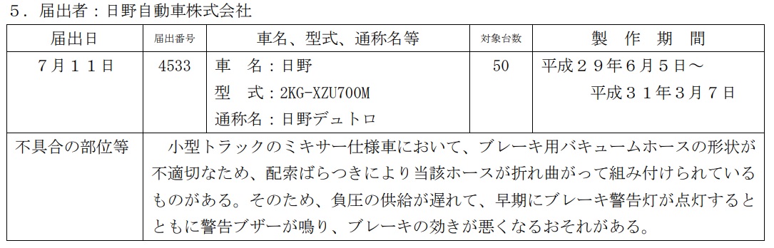 日野自動車株式会社