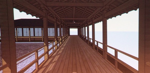 日本の寺社のBIMモデル