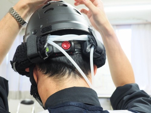 白い冷却パイプは見た目も涼しげです