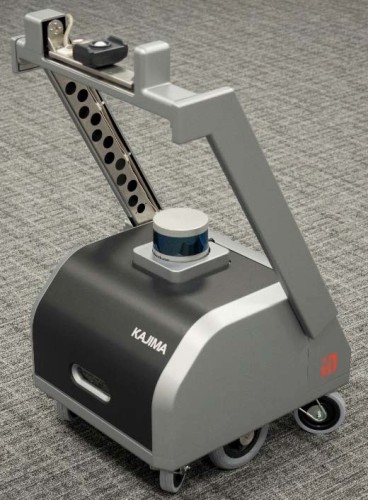 照明設備の照度測定から調整作業までを行ってくれるロボット