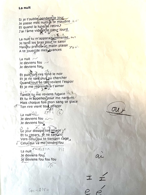 chanson