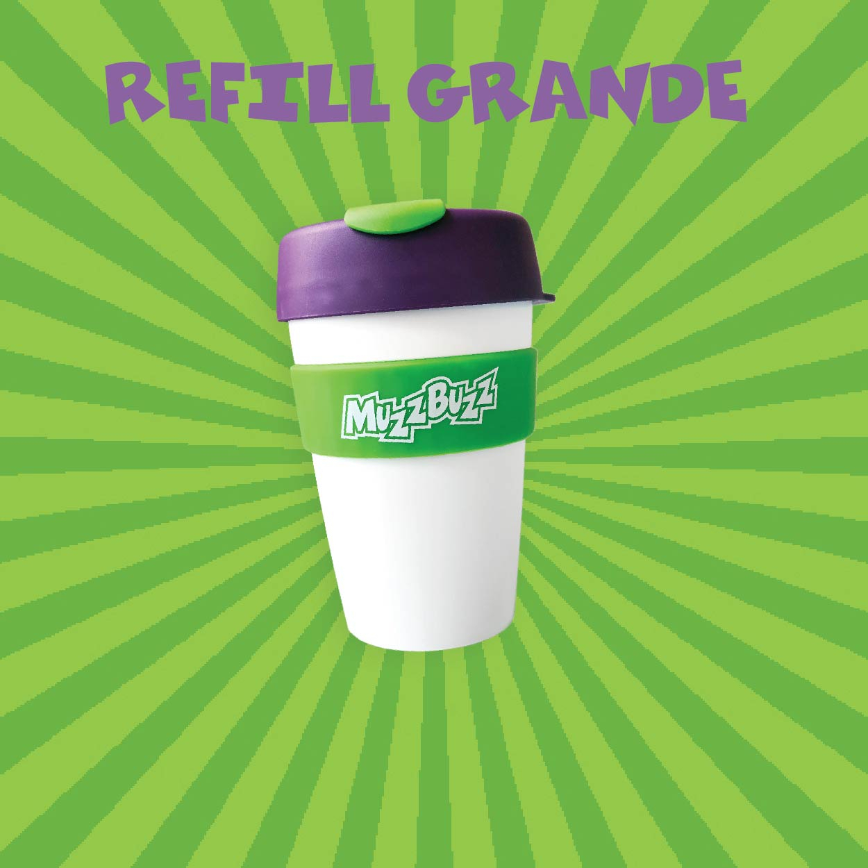 Refill Long Black - Grande